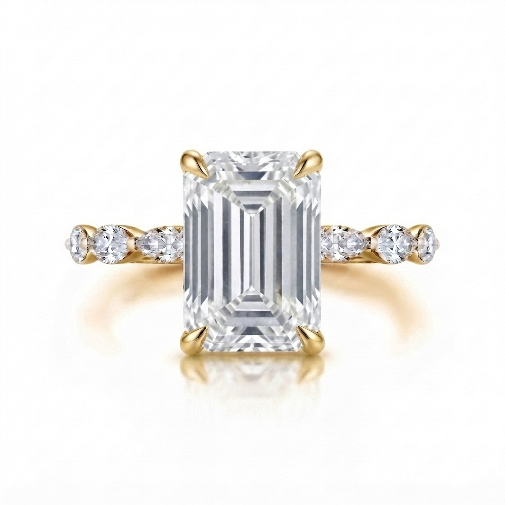 Riana, bague en or 18 carats et diamants — Riana Jewelry