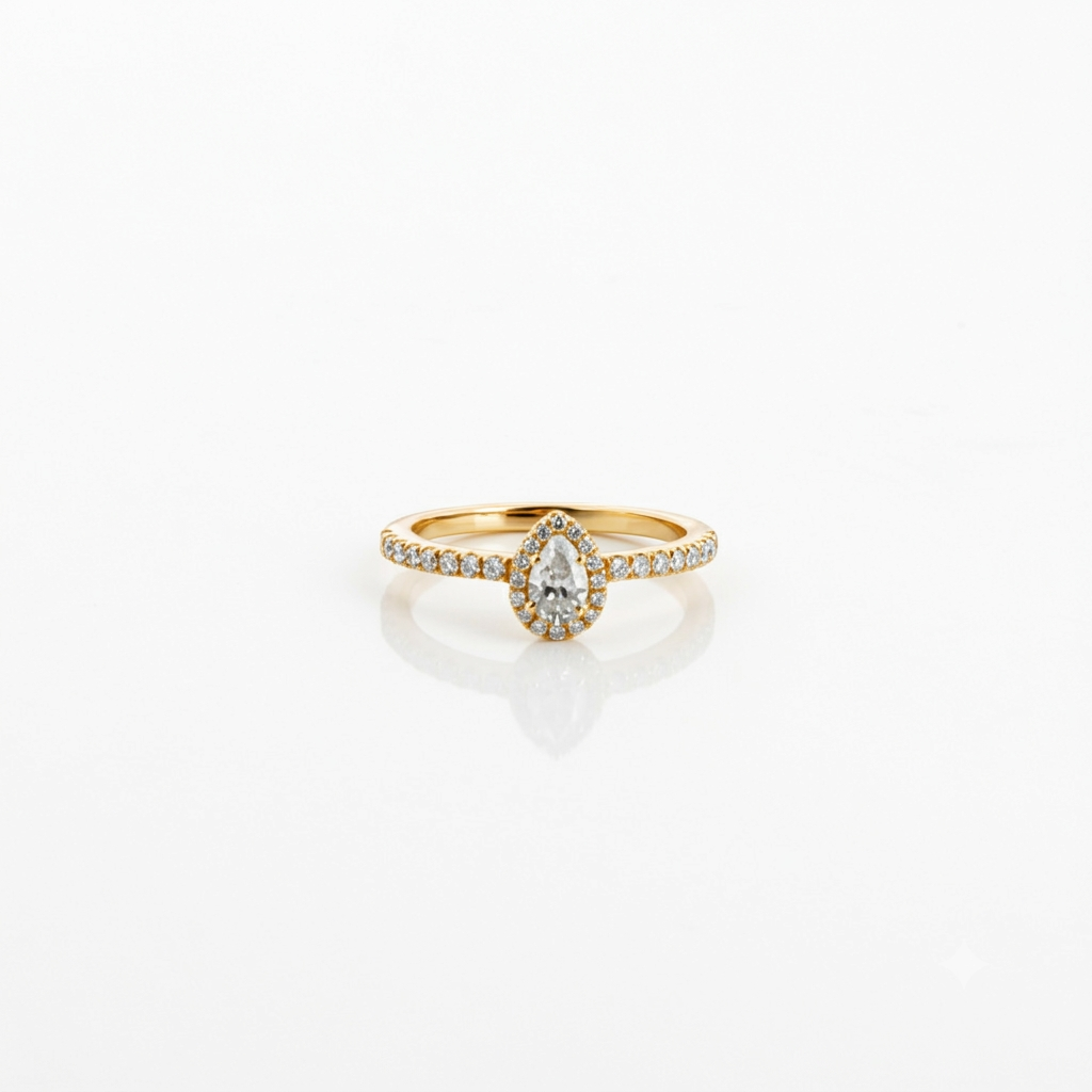 Majeste Imperiale, bague en or 18 carats et diamants — Riana Jewelry