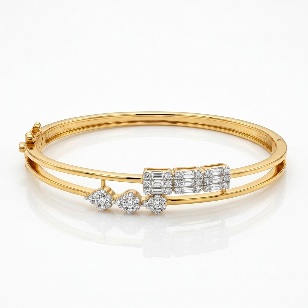Br 100 Marvelous, bracelet en or 18 carats — Riana Jewelry