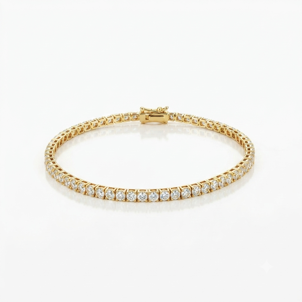 Rv 1006 Rivera, bracelet en or 18 carats — Riana Jewelry