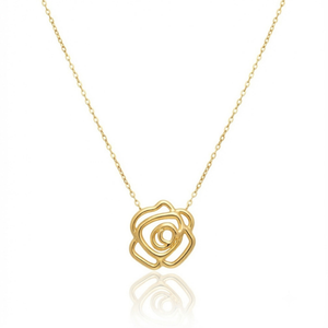Flora, collier en or 18 carats — Riana Jewelry
