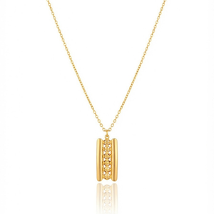 Fulgurance, collier en or 18 carats — Riana Jewelry