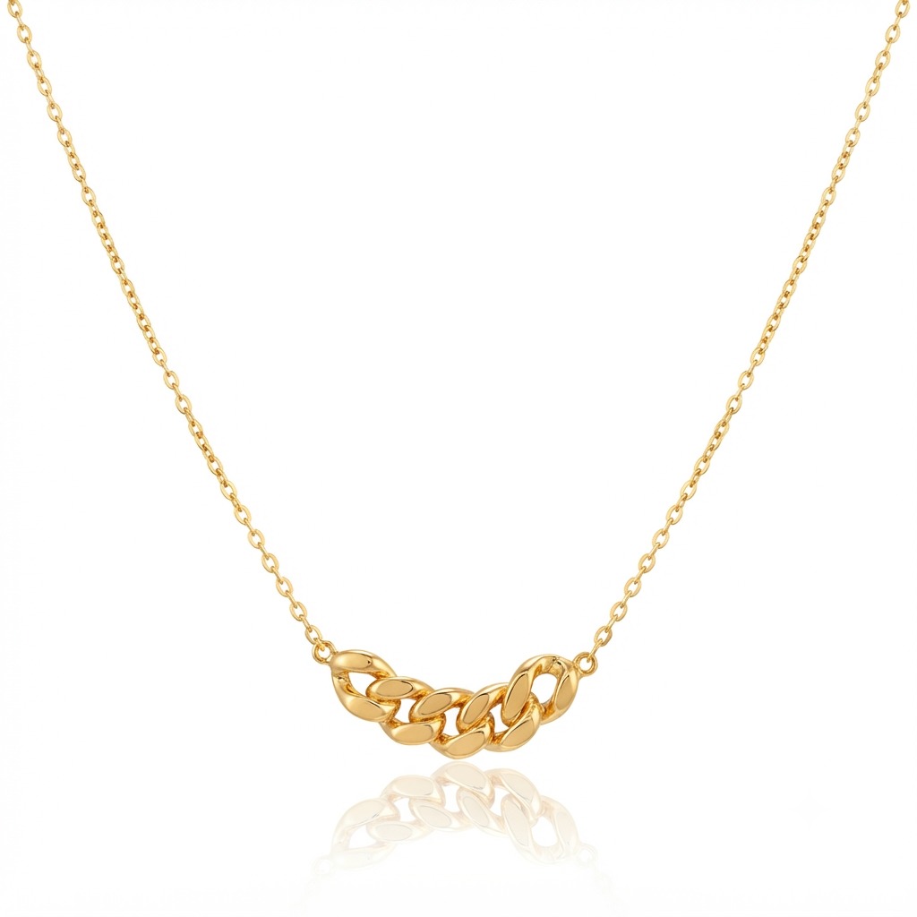 Fusion, collier en or 18 carats — Riana Jewelry