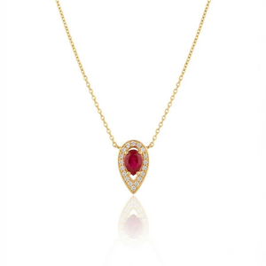 Rubiza, collier en or 18 carats — Riana Jewelry